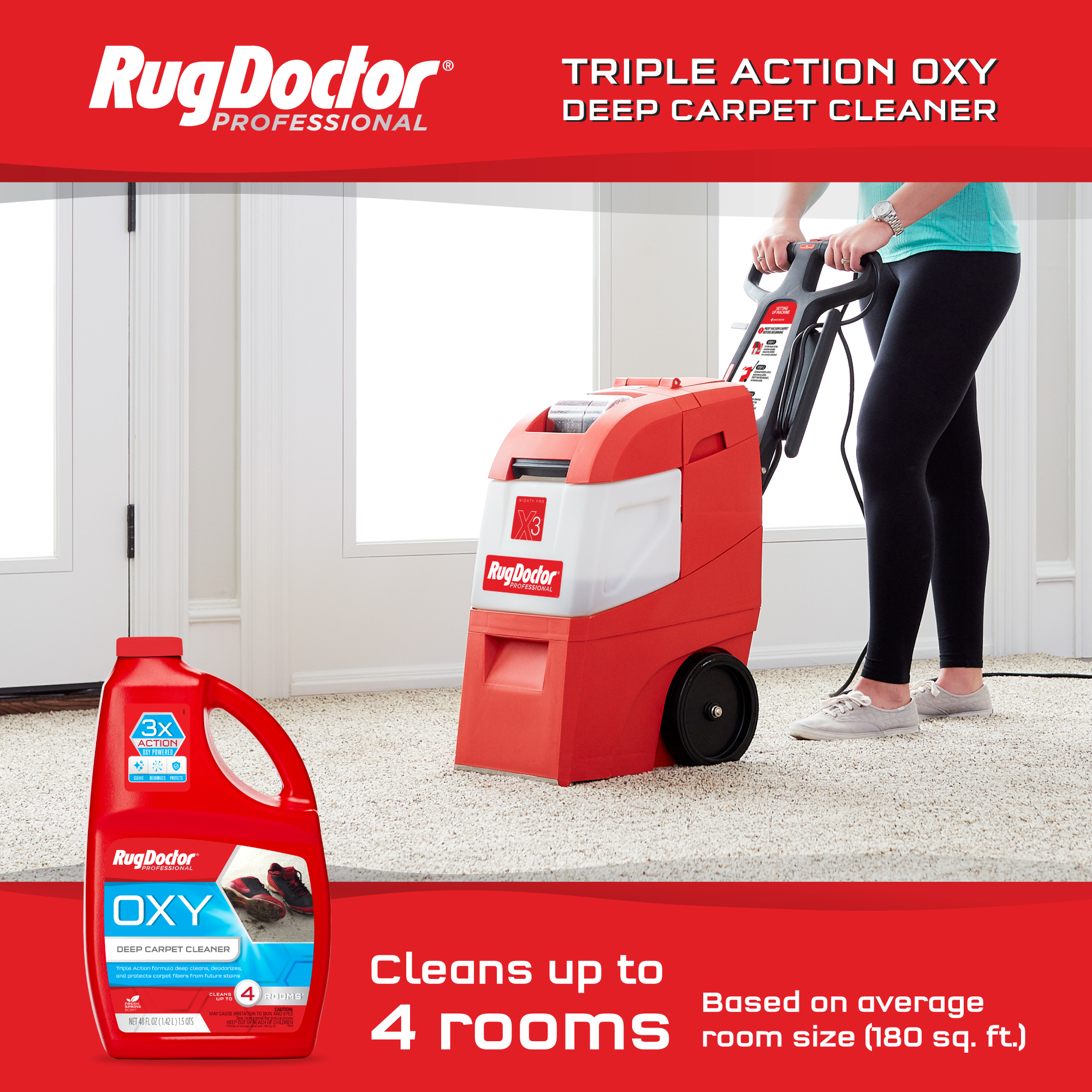 Mighty Pro X3 Carpet Cleaner | Rug Doctor by BISSELL