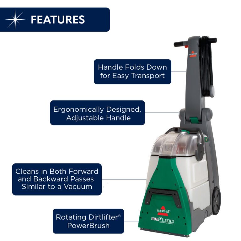 Big Green Carpet Cleaner Features