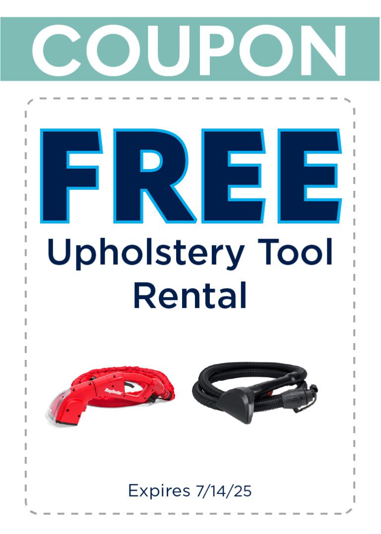 Free Upholstery Tool Rental