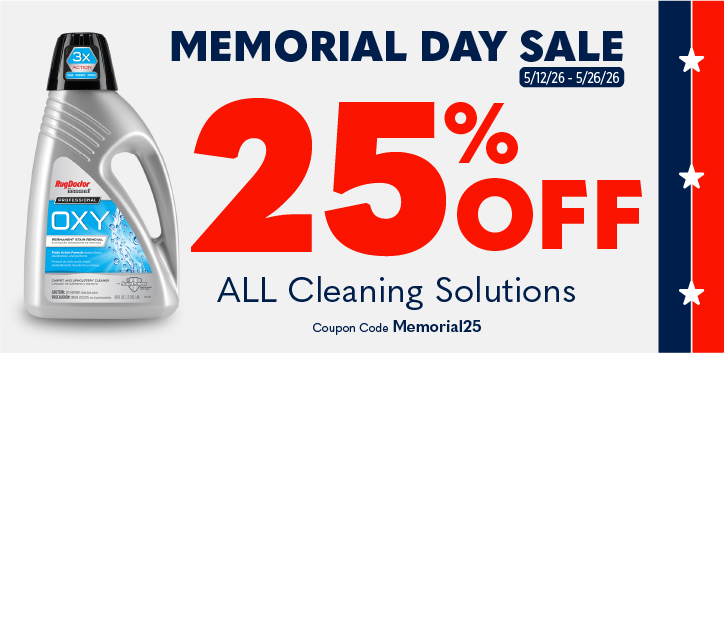 Memorial Day Cleaning Solution Sale 2026