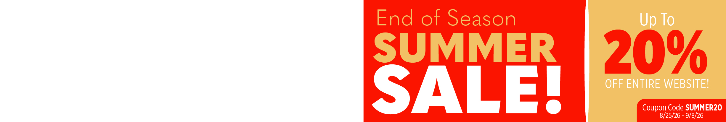 20% off everything exp 9/8